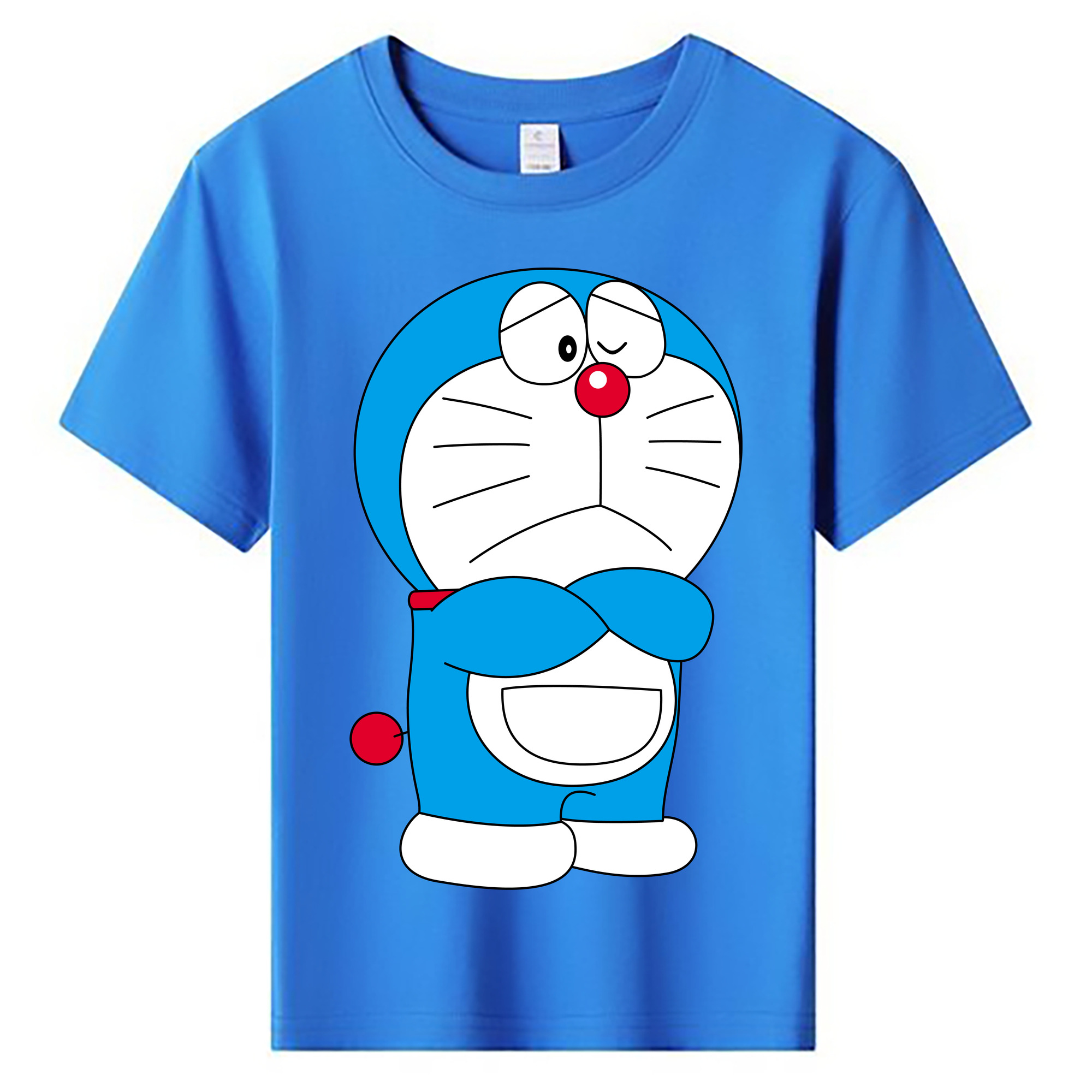 （画像用） ドラえもん Doraemon 綿100％キッズTシャツ（フロントプリント）